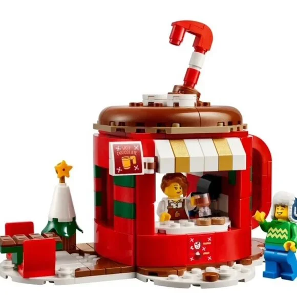 Lego 40776 Hot Chocolate Stand Set GWP Winter Village Holiday Christmas - NEW - Picture 2 of 3